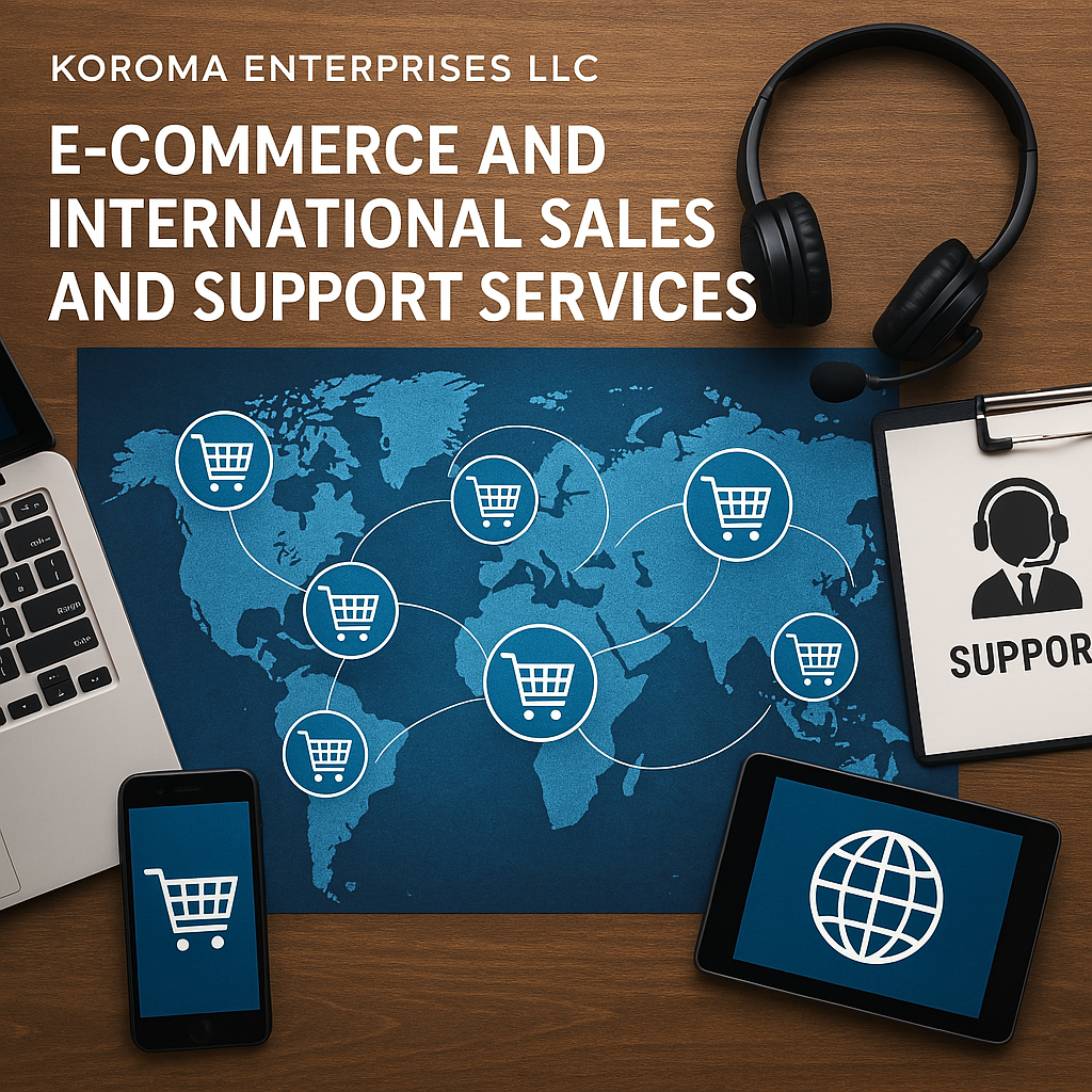 E-commerce and International Sales and Support Services