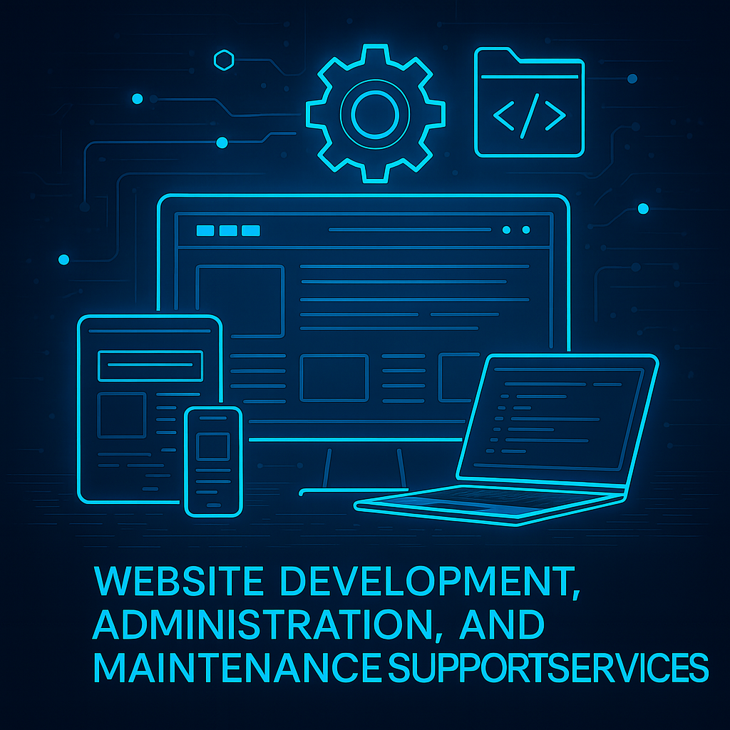 Website Development, Administration, and Maintenance Support Services